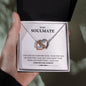 To My Soulmate | wife Necklace | Gift for Fiancee | Girlfriend Gift