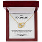 To My Soulmate | wife Necklace | Gift for Fiancee | Girlfriend Gift