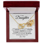 To My Daughter Necklace From Dad, You Are Braver Than You Believe