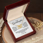 My Granddaughter | Daughter Gift | Interlocking Hearts Necklace