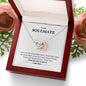 To My Soulmate | wife Necklace | Gift for Fiancee | Girlfriend Gift