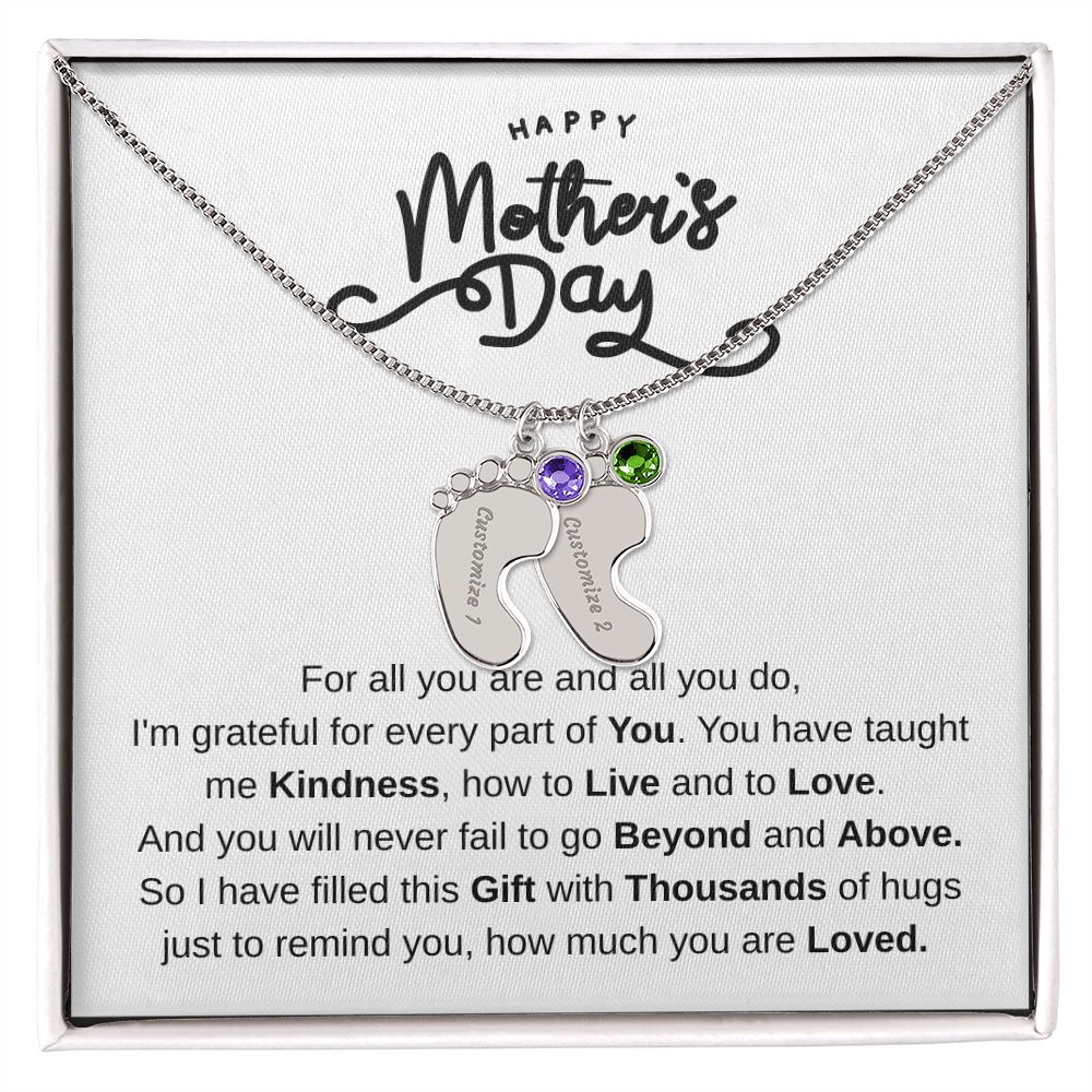Happy Mother's Day | Customize Baby Feet