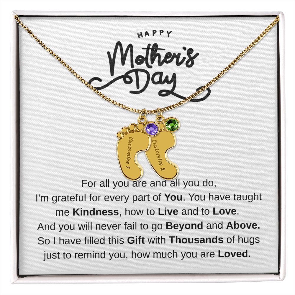 Happy Mother's Day | Customize Baby Feet