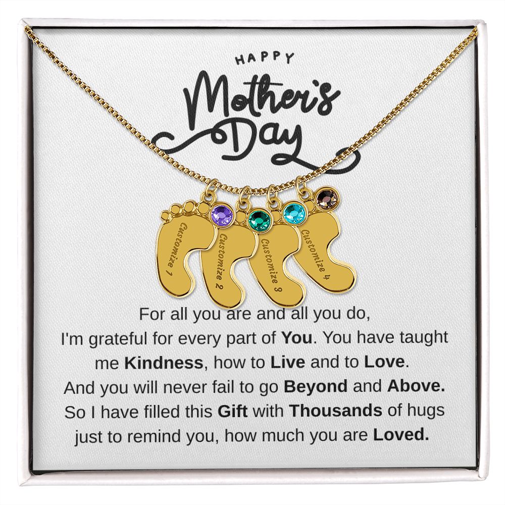 Happy Mother's Day | Customize Baby Feet