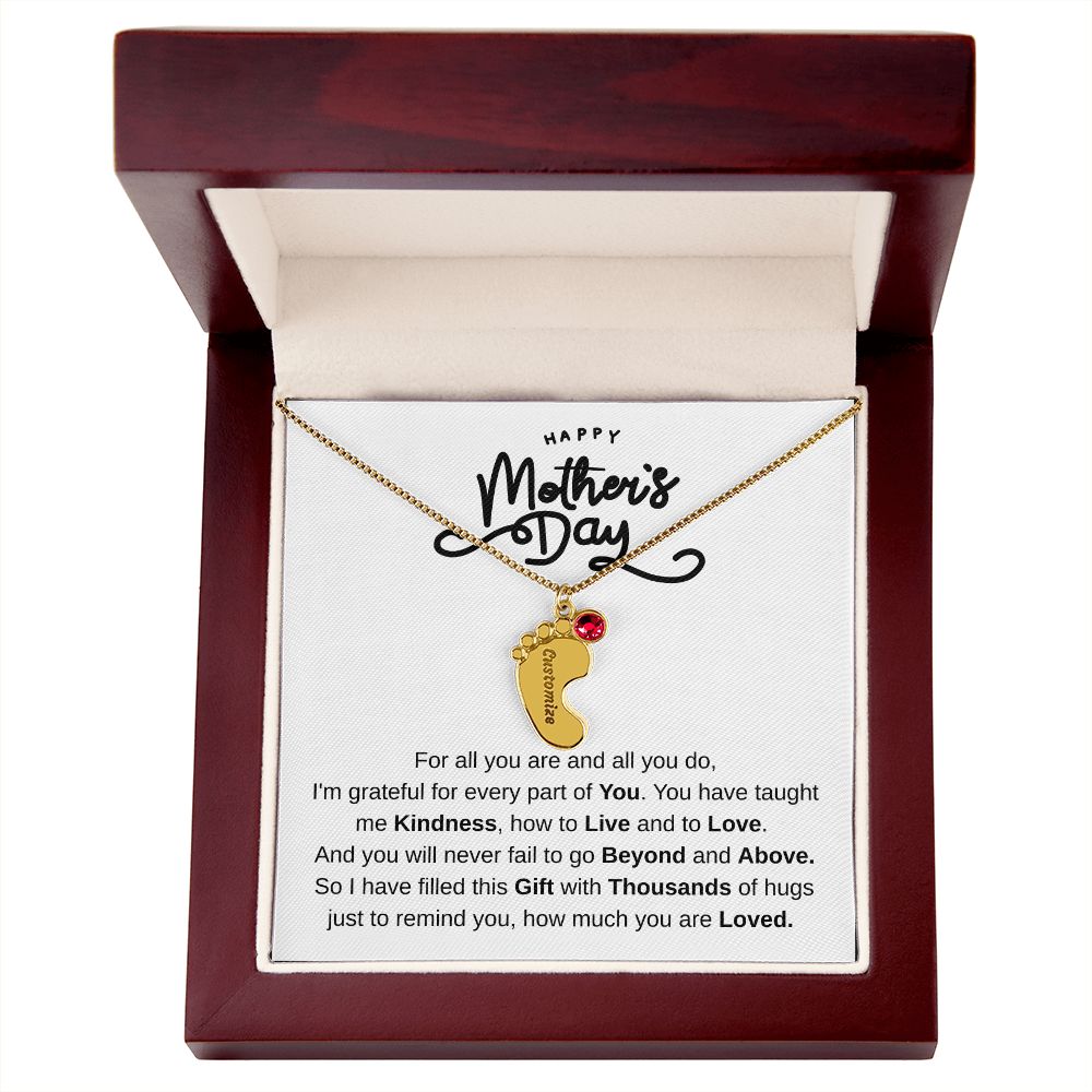 Happy Mother's Day | Customize Baby Feet