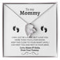 To My Mommy | Mom to Be Baby Feet | Baby Shower Gift | Pregnancy Gift | Pregnant Wife Gift | Soon to Be Mom