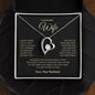 To My Beautiful Wife Necklace | Valentines Gift | Birthday Gift | Anniversary Gift | Wife Necklace