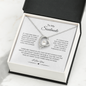 To My Soulmate Forever Love Necklace