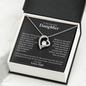 To My Beautiful Daughter | Proud To Be Your Dad | Forever Love Necklace