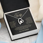 To My Beautiful Wife Necklace | Valentines Gift | Birthday Gift | Anniversary Gift | Wife Necklace