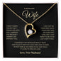 To My Beautiful Wife Necklace | Valentines Gift | Birthday Gift | Anniversary Gift | Wife Necklace