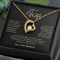 To My Beautiful Wife Necklace | Valentines Gift | Birthday Gift | Anniversary Gift | Wife Necklace