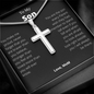 To My Son Cross Necklace