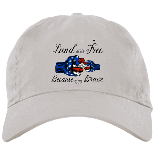 BX001 Embroidered Brushed Twill Unstructured Dad Cap