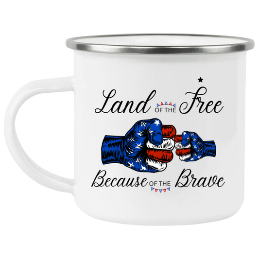 21271 Enamel Camping Mug