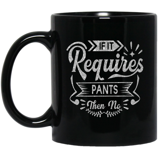 BM11OZ 11 oz. Black Mug