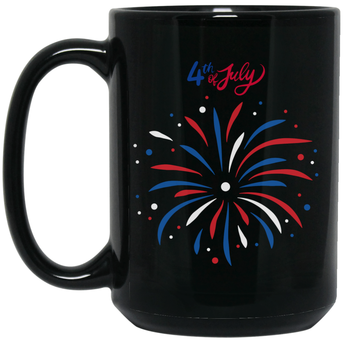 BM15OZ 15 oz. Black Mug