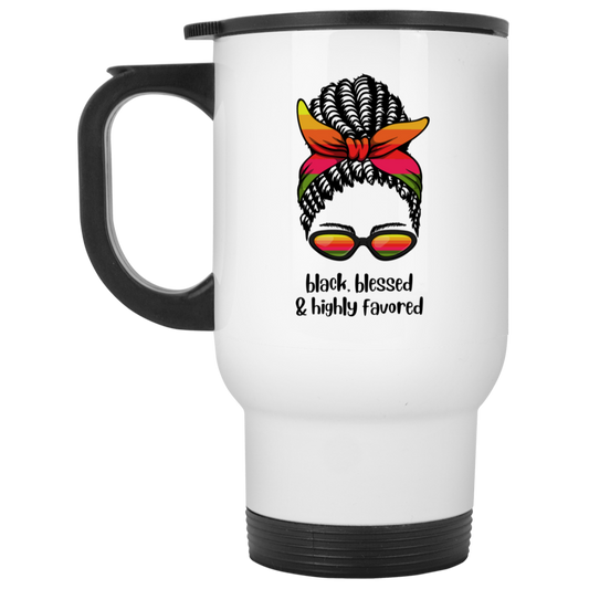 XP8400W White Travel Mug