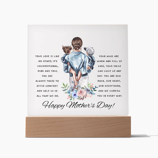 Mother's Day Gift | Mom and Children Stand