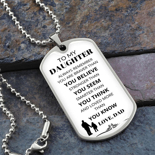 To My Daughter | You Are Braver Than You Believe
