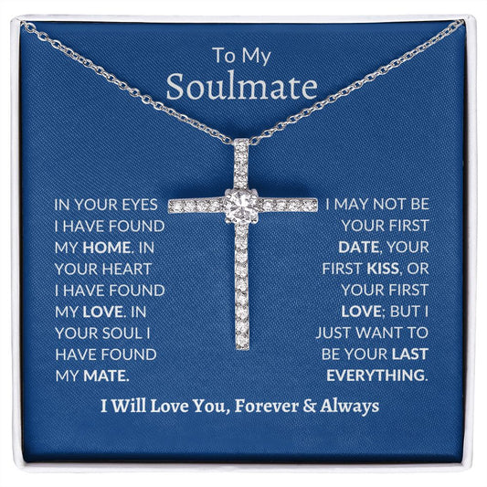 Soulmate | My Love | Cross Necklace