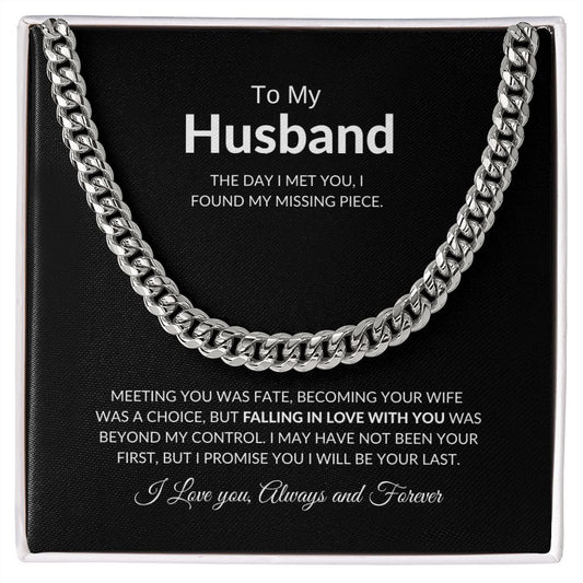 Gift For Husband | Cuban Chain