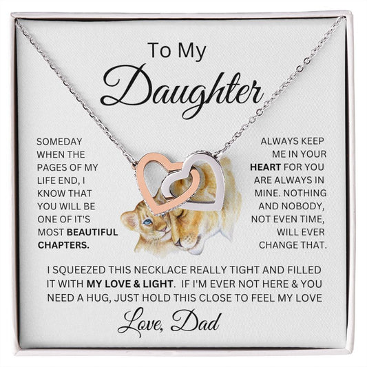 To My daughter | If You Need a Hug, Just Hold This Close To Feel My love