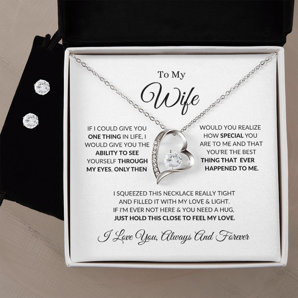 To My Wife Necklace, Christmas Gift For Wife, Wife Gift, Christmas Gifts For  Her | eBay