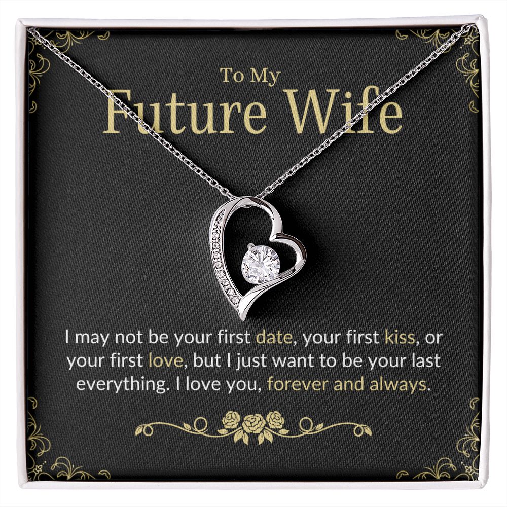 To My Future Wife Necklace, Engagement Gift For Future Wife, Sentiment –  JWshinee
