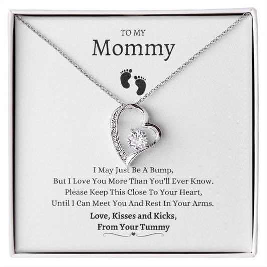 To My Mommy Baby Feet | Pregnancy Gift | Baby Shower Gift | Expecting Mother Pregnancy Gift | Mom  to Be Gift